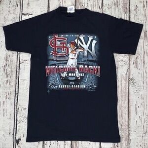 Tino Martinez St. Louis Cardinals New York Yankees 2003 MLB Baseball Tee Tshirt